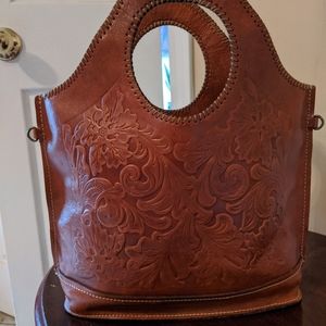 Patricia Nash tooled moretto tote